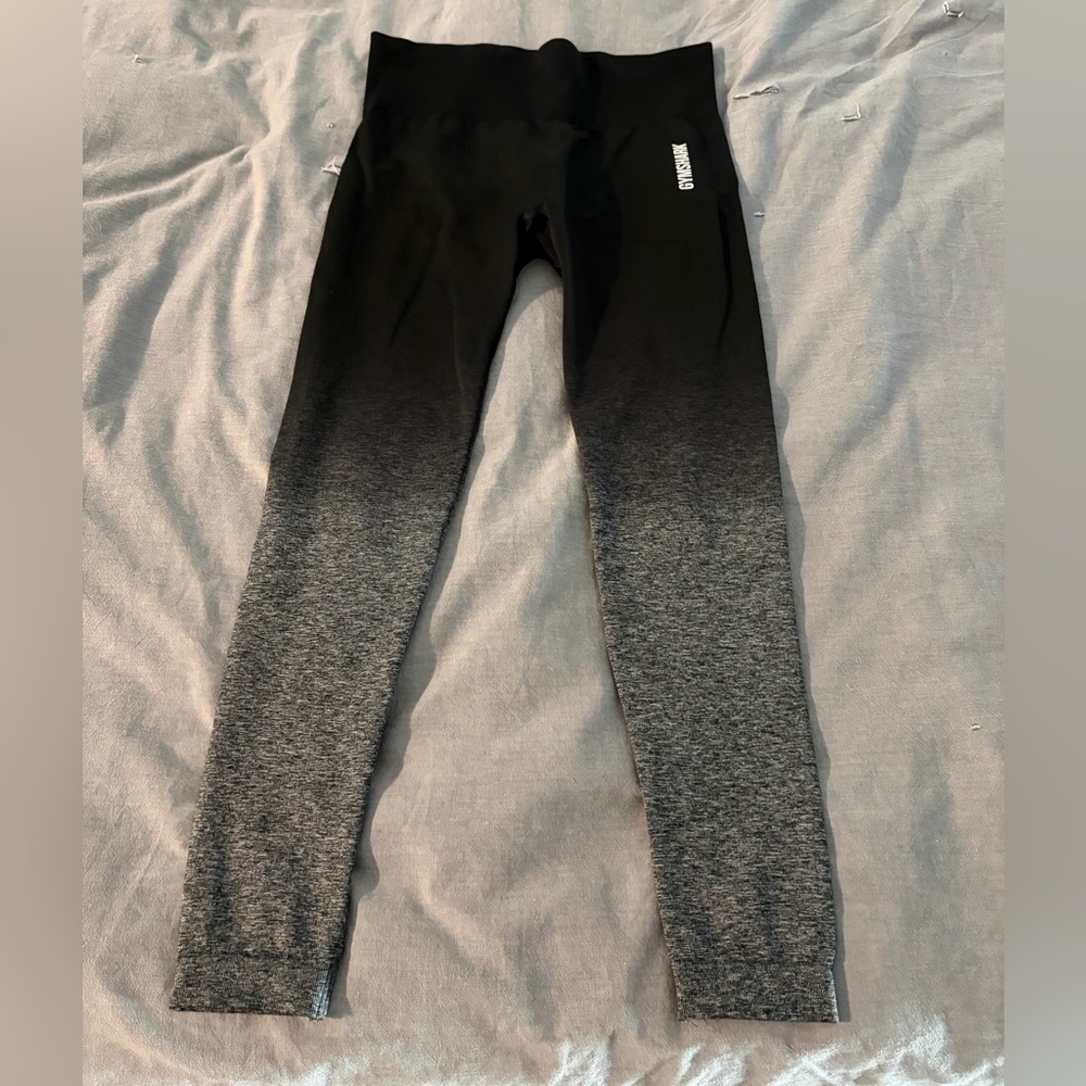 Black Ombré Seamless Leggings